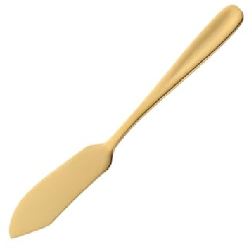 Mipcase Coupe-beurre En Acier Inoxydable 304 Doré, Coupe-fromage Multifonction, Lame Tranchante, Usage La Cuisine Et Service, Outil Pour Fromage, Beurre, Confiture