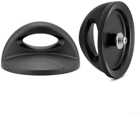 YJDOORPLAY Pot Lid Replacement Knobs Set of 2 with Heat Resistant Bakelite Handles, Designed for Pan Covers Including Frying Pans and Kettles, with Easy Screw Installation