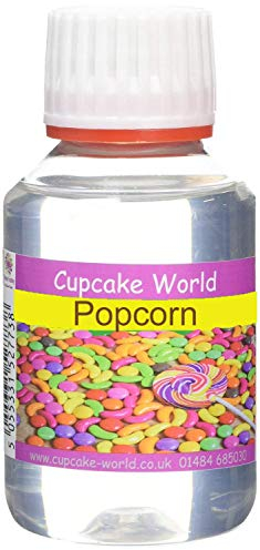 Cupcake World High Strength Liquid Food flavouring concentrates Popcorn 100ml
