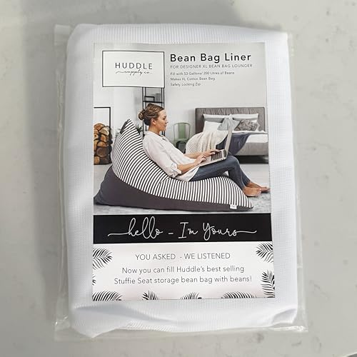 Huddle Supply Co Bean Bag Liner Designer Stuffie Seat X-Large Bean Bag Cover