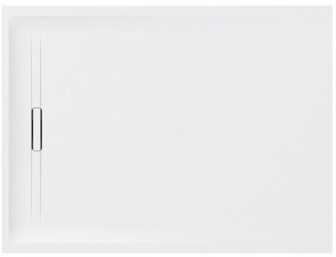 GEBERIT Piatto Doccia Rettangolare 80X120 cm in Resin Stone Sestra Bianco Effetto Pietra - Bianco