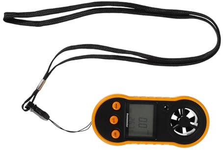TINEASUR 1pièce Anémomètre Numérique Portable Mesure Précise Vitesse Du Vent Évaluation De Air Conception Ergonomique Facile à Utiliser Avec Affichage