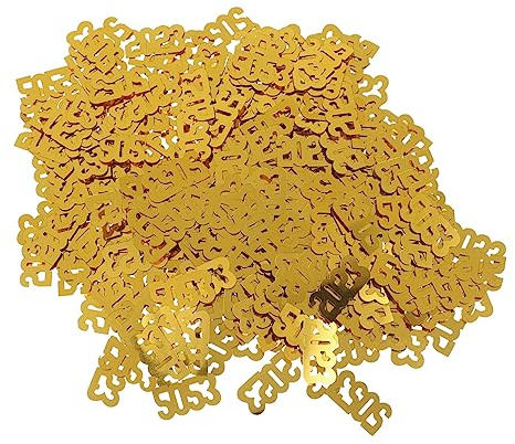 Alipis 5 Bolsas Confeti De Año Confeti Brillante Para Mesa Decorativo Para Fiestas De Decoraciones Para Fiestas De Año De Pvc Para Esparcir De