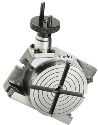 4 (100mm) Rotary Table for Milling Machines – 4-Slot Horizontal & Vertical Precision Mounting for Milling Machines