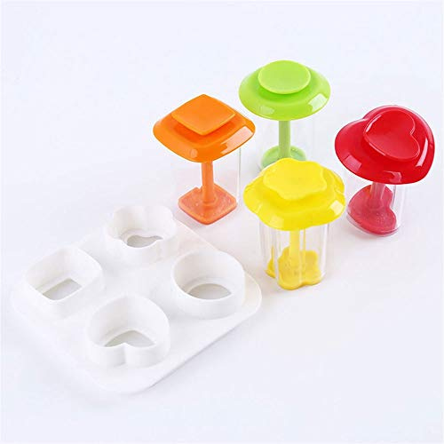 JINGYAN Ice Cream Scoops Hot Fruit and Vegetable Carving Device Kitchen Gadget Set Cookies Indian Sugar Flower Tool