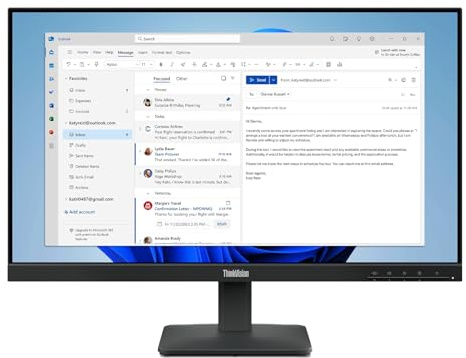 Lenovo ThinkVision S24-4e Monitor (ThinkVision S24-4e FHD/ 24''Monior. WARRANTY: 3YR CCR)