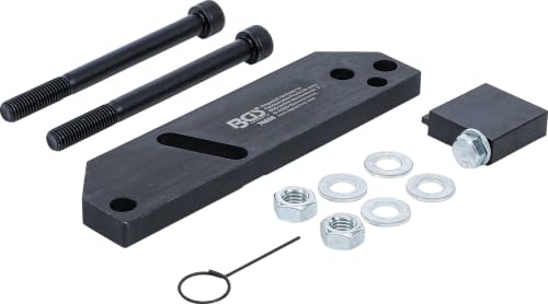 BGS 74688 | Schwungrad-Arretierwerkzeug-Satz | 6-tlg. | Benzinmotoren | für Mercedes-Benz, Renault, Dacia 0.9, 1.3 und 1.6 Benziner | blockiert das Schwungrad | Metallhalter mit Bohrungen