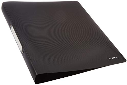 Leitz 45661095 Solid Ringbuch PP A4, 2R 25 mm, schwarz