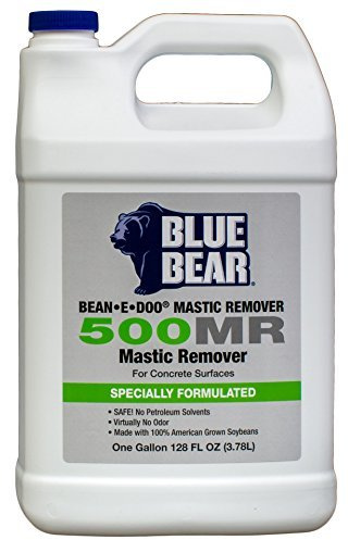 BLUE BEAR 500MR Mastic Remover For Concrete Gallon by BLUE BEAR