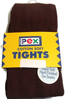 Pex Cotton Soft Tights Colour Brown (7-9yrs, Brown)