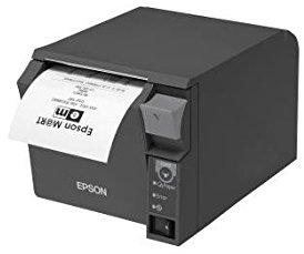 Epson TM-T70ii 180 X 180 Dpi Con Cavo E Senza Cavo Termico Stampante Pos (epson TM-T70ii [025c1] UB-E04 - BuilT-In Usb Ps Black Uk)