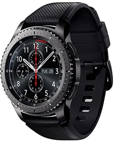 Samsung SM-R760NDAAITV - Gear S3 Frontier , GPS, IP68, Gris / Noir [Version anglaise]