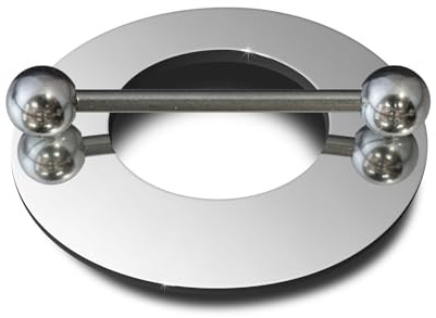Fly Style Nippelpiercing Chirurgenstahl 316 L - 12 mm Öffnung - BDSM Schmuck - Nipple Piercing/Brust Piercings aus Edelstahl