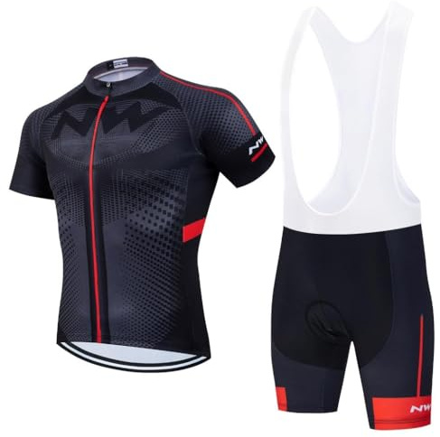 Cykeltröja för män kortärmad MTB-tröja cykeltröja andningsbar cykling T-shirt MTB cyklist sommar landsvägscykel kläder set