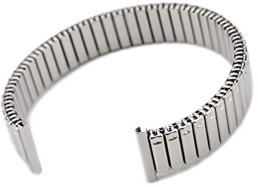 Rowi 16 mm Fixoflex S dragband L316 rostfritt stål klockband Made in Germany origanalförpackad