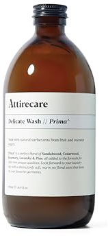 Attirecare Delicate Wash Plant-Based Laundry Detergent Beautifully Scented With A Blend of Sandalwood, Cedarwood, Rosemary, Lavender & Pine!