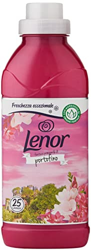 LENOR Portofino Weichspüler für Waschmaschine, konzentriert, 200 Waschgänge (8 x 25 cm)