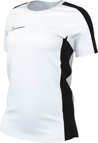 Nike Short-Sleeve Soccer Top W Nk Df Acd23 Top Ss, White/Black/Black, DR1338-100, S