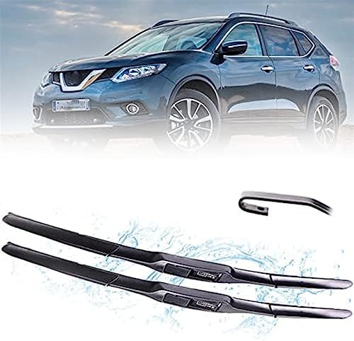 Lame tergicristallo Parabrezza Anteriore, per Nissan, per X-Trail 2013 2014 2015 2016 2017 2018 2019 2020 2021 Tergicristallo Parabrezza Auto 26+17 Tergicristalli