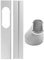 Abluftschlauch Adapter Klimaanlage Rolladen Fensterblende Klimagerät Fensteradapter Lokale Klimageräte-Zubehör Progress Component Kit, Ersatzte -Set Mit Abluftschlauch, Fenster- Und Geräteadapter