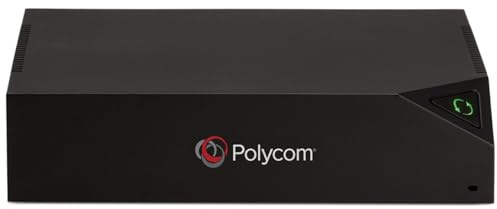 Poly Pano 4K Appareil de vidéoconférence – Partagez jusqu'à 4 écrans, HDMI, Miracast, Airplay, Wi-Fi et Bluetooth, Gbe, montage mural (nouveau) (renouvelé)
