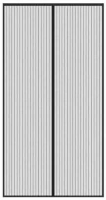 Fliegengitter Tür, Mückenschutz Insektenschutz Fliegengitter Fenster Magnet Tür 95x205cm Für Balkontür, Dachfenster, Kellertür und Terrassentür, Klebemontage Ohne Bohren, Nicht Kürzbar