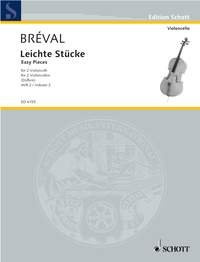 Easy piece: 1-2 violoncello. Partition d'exécution.