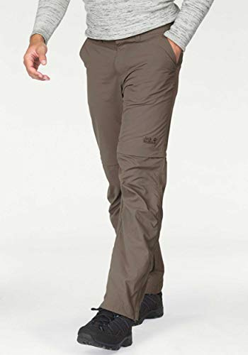 Jack Wolfskin dam Canyon Zip Off-byxor byxa Siltstone 25 EU