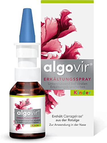 algovir® Kinder Erkältungsspray 20 ml | zur Abwehr von Erkältungsviren | kann vor einer Erkältung schützen | Nasenspray ideal für Kinder zwischen 1 und 5 Jahren