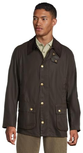 Barbour Herren Ashby Wachsjacke, Olive, 3XL