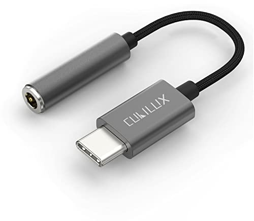 Cubilux USB C Headphone Adapter [96KHz/24bit DAC] Compatible with iPhone 17/16/15 Pro Max, iPad Pro 13/12.9/11, iPad Air 13/5th/4th, iPad 10, Type C to 3.5mm Audio Dongle