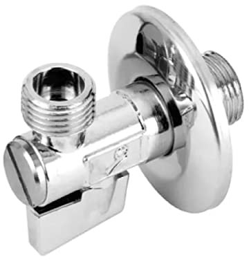 RUBINETTO SOTTOLAVABO A SFERA IN OTTONE CROMATO CON FILTRO 1/2X1/2 EUROTERMO