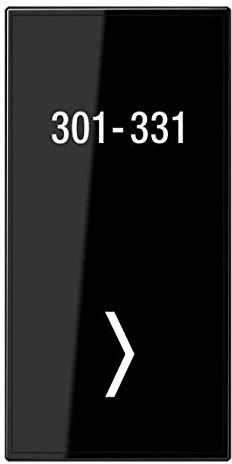 Glasabdeckung 2-fach LS CU KO6 TX-2 SW 4011377175181 Jung
