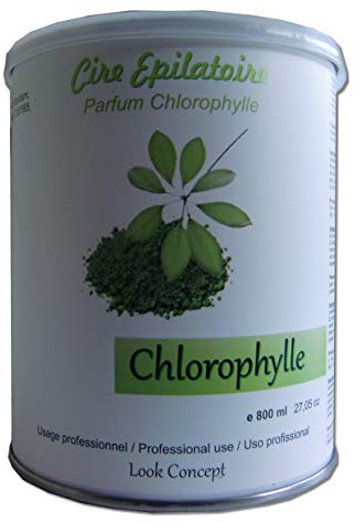 Storepil - Pot cire à épiler jetable CHLOROPHYLLE - 800 ml pour épilation