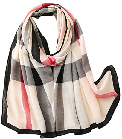 FAIRYGATE Schals für Damen Tuch Halstuch leicht dünn Schal weich Sommerschal Übergangsscha 4025