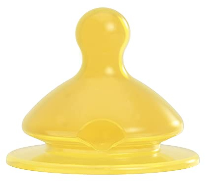 nip flaskdammsugare körsbärsformad för Cherry Green bred halsflaska, drickspenen naturlig latex, anti-kolik, från födseln, även för amning, sughålsstorlek S