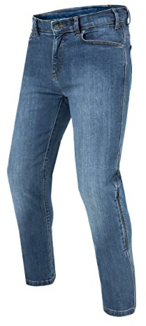 REBELHORN Classic III MotorradJeans Herren | Aramidfaser Futter | SAS-TEC Knie und Hüftprotektoren | Regular Fit