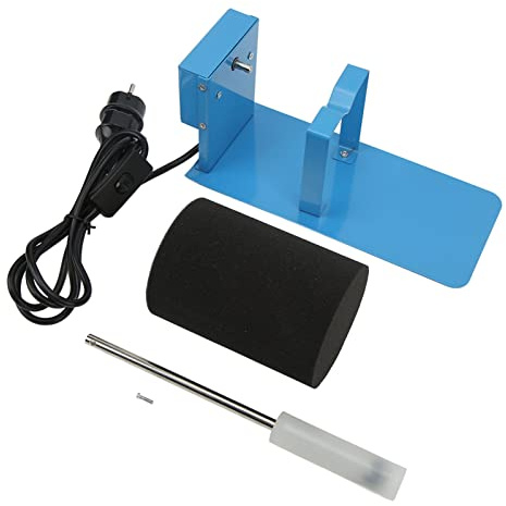 Tornio per Tazze a Doppia Via Kit Girante per Tazze Elettrico Tornitore per Tazze Tornio per Tazze in Resina Epossidica Fai-da-te Spina UE 220‑240V