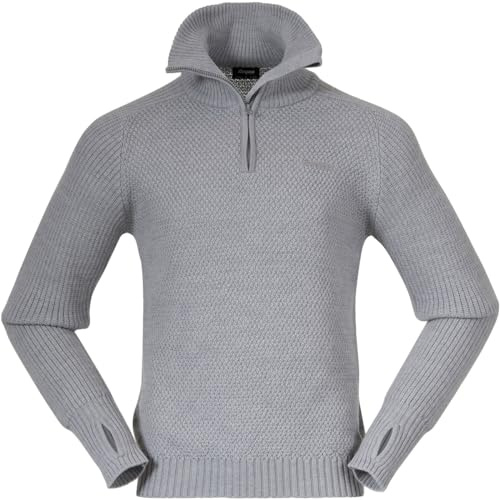 Bergans Herren Ulriken Pullover, Magnesium Grey, L