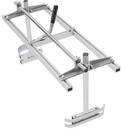 Mermajestic Mobiles Sägewerk 35-91cm Tragbare Kettensäge 36 Zoll Stahl rostbeständig Kettensägenmühle 0,5-30cm Schnittstärke mit flexiblem Schneidführungssystem Kettensäge Zubehör Werkzeuge