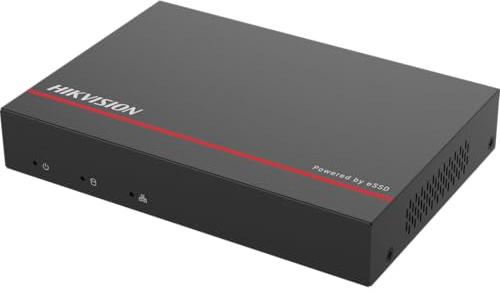 Gravador NVR Hikvision SSD 4 Canais PoE Preto - DS-E04NI-Q1/4P(SSD 1T)