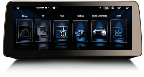 Erisin 12,3 8-Core 8GB+128GB Android 13 GPS Navegación Estéreo de Automóvil para BMW Serie 3 E90 E91 E92 E93 2009-2012 Sistema CIC Soporta IPS Dab+ iDrive CarPlay Android Auto Bluetooth WiFi Canbus