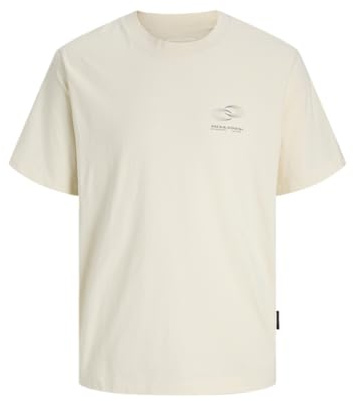 JACK & JONES Camiseta para Hombre Jcocalma con Estampado Frontal, Maíz Dulce, XS