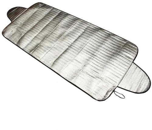 Auto Scheibenabdeckung Auto-Windschutzscheiben-Abdeckung Frontabdeckung Anti-Schnee Frost Eisschild Staubschutz Wärme-Sonnenmatte Autofenster-Bildschirm Große Schneeabdeckung Windschutzscheibe Abdecku