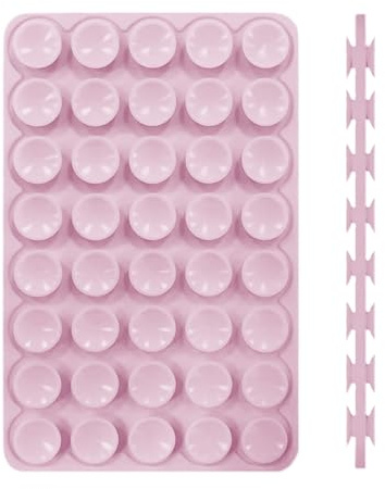 Support Ventouse pour téléphone - 80 Autocollants Double Face en Silicone | Support antidérapant en Forme de Pieuvre pour Bureau, Mur, Maison, Voyage, hôtel et Appartement.