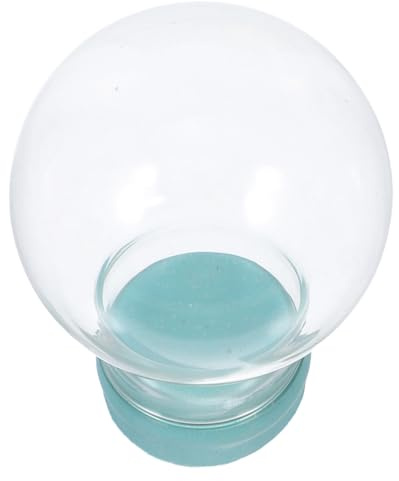 TOPPERFUN Capucha De De Nieve Navideños Globo De Nieve Vacío Globos De Nieve Navideños Recuerdo De Boda Globo De Cúpula Plantas Contenedores Frasco para Globo De Nieve