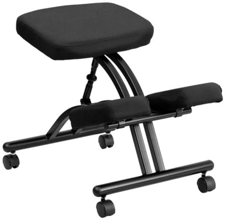 Ergonomischer Kniestuhl | Höhenverstellbarer Hocker mit Rollen | Haltungskorrektur Sitz mit mehreren Farboptionen