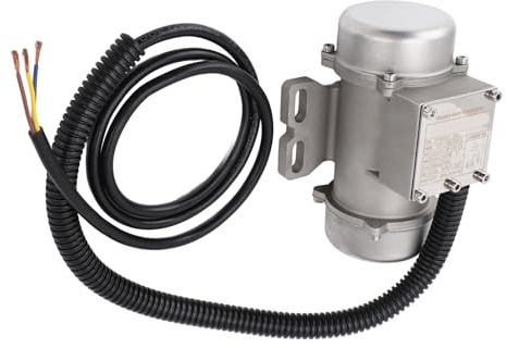 Zerodis Motore per Vibrazione del Calcestruzzo, Motore Elettrico per Vibratore da 40 W, 3000 Giri/min, Resistente all'acqua IP65, 43 Kg, per Elettrico per Tavola Vibrante con Sabbia (40W)