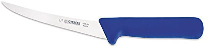 Johannes Giesser Messerfabrik Ausbeinmesser mit rutschfestem Griff, Grau, 15 cm, 10121294C00000110