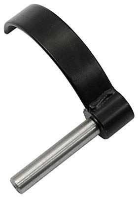 16MM Spezialform Drehwerkzeugauflage für Holzdrehmaschinen Holzbearbeitung Gebogenes Drehen (A)